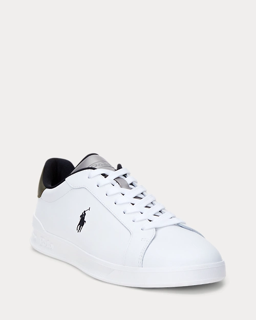 lauren ralph lauren Deportiva Heritage Court II de piel napa para hombre | Ralph Lauren® ES Ofertas