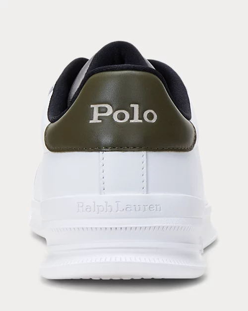 lauren ralph lauren Deportiva Heritage Court II de piel napa para hombre | Ralph Lauren® ES Ofertas
