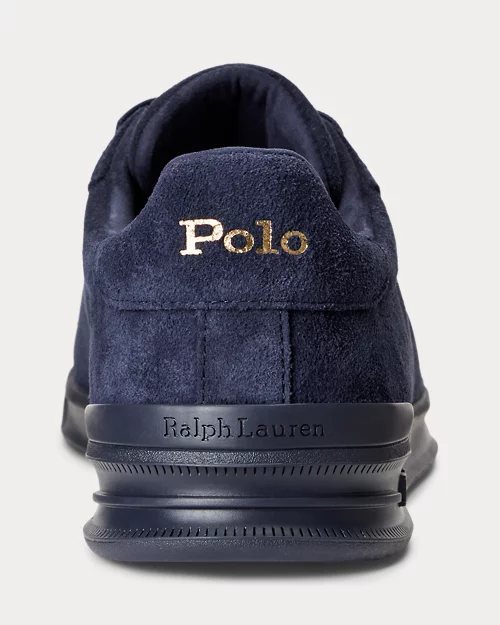 lauren ralph lauren Deportiva Heritage Court II de ante para hombre | Ralph Lauren® ES En oferta