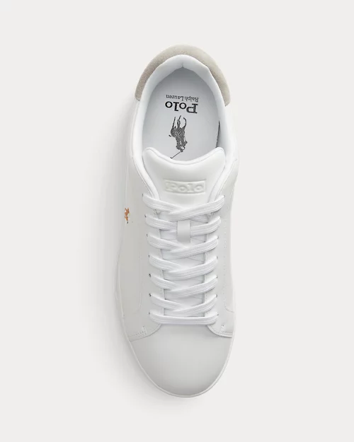 lauren ralph lauren Deportiva Heritage Court II de piel para hombre | Ralph Lauren® ES Gran oferta