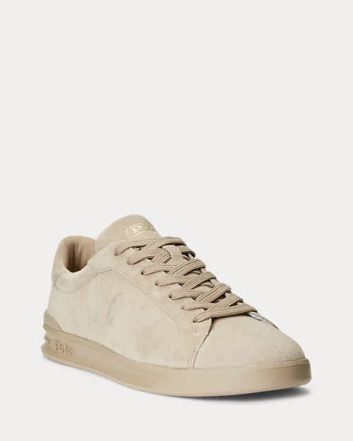 lauren ralph lauren Deportiva Heritage Court II de ante para hombre | Ralph Lauren® ES Rebajas baratas