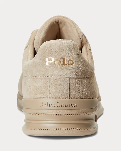 lauren ralph lauren Deportiva Heritage Court II de ante para hombre | Ralph Lauren® ES Rebajas baratas