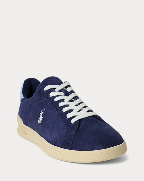 lauren ralph lauren Deportiva Heritage Court II de ante para hombre | Ralph Lauren® ES Los más vendidos