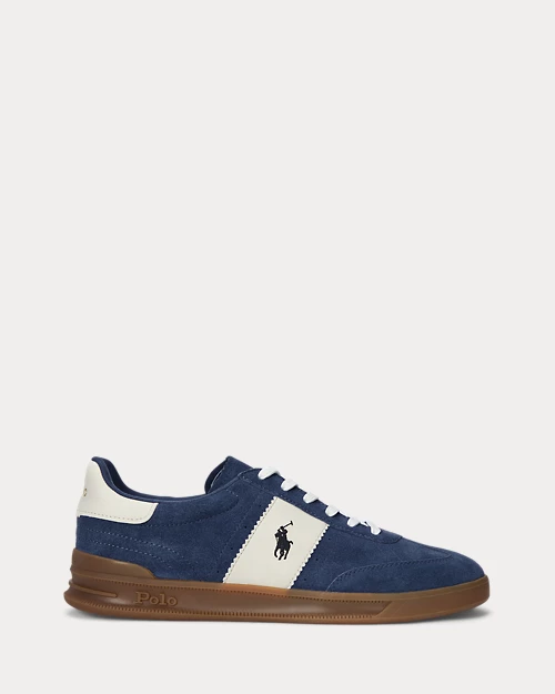lauren ralph lauren Deportiva Heritage Aera de ante para hombre | Ralph Lauren® ES