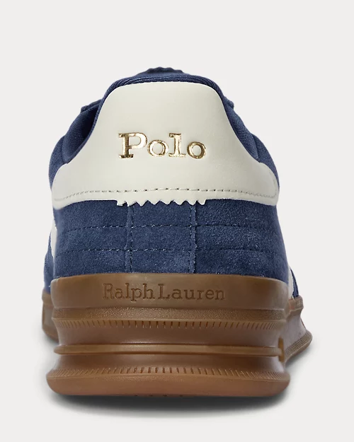 lauren ralph lauren Deportiva Heritage Aera de ante para hombre | Ralph Lauren® ES Ventas relámpago