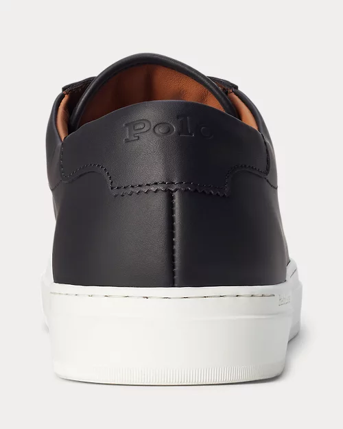 lauren ralph lauren Zapatilla deportiva Jermain de piel para hombre | Ralph Lauren® ES Tienda