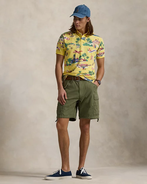 lauren ralph lauren Polo de piqué Custom Slim con Polo Bear para hombre | Ralph Lauren® ES Oferta especial