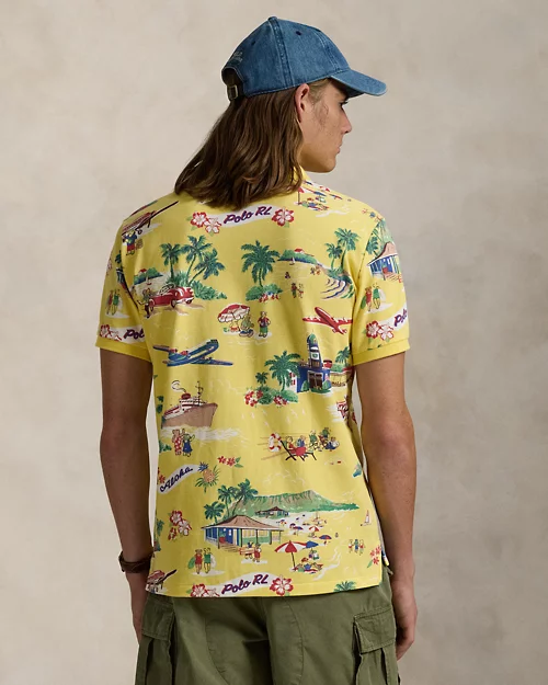 lauren ralph lauren Polo de piqué Custom Slim con Polo Bear para hombre | Ralph Lauren® ES Oferta especial