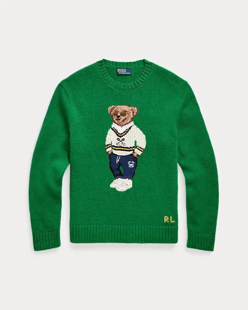 lauren ralph lauren Jersey con Polo Bear para hombre | Ralph Lauren® ES ÚLTIMAS EDICIONES