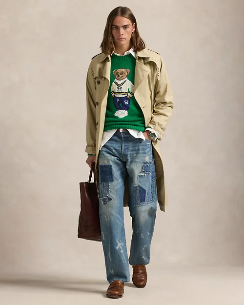 lauren ralph lauren Jersey con Polo Bear para hombre | Ralph Lauren® ES ÚLTIMAS EDICIONES