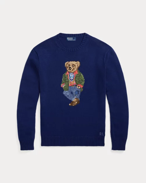 lauren ralph lauren Jersey de algodón con Polo Bear para hombre | Ralph Lauren® ES Últimos 2 días