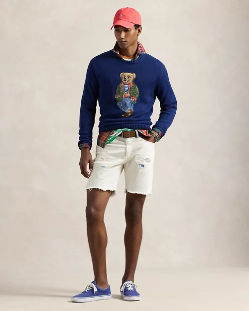 lauren ralph lauren Jersey de algodón con Polo Bear para hombre | Ralph Lauren® ES Últimos 2 días