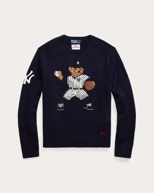 lauren ralph lauren Jersey de los Yankees con Polo Bear para hombre | Ralph Lauren® ES Último día