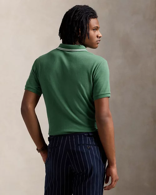lauren ralph lauren Polo de piqué Custom Slim con Polo Bear para hombre | Ralph Lauren® ES Oferta especial de fábrica
