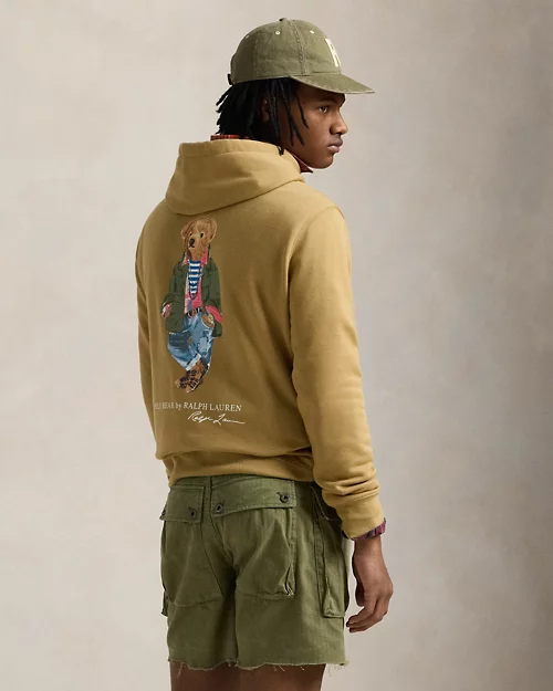 lauren ralph lauren Sudadera de felpa con Polo Bear para hombre | Ralph Lauren® ES Liquidación