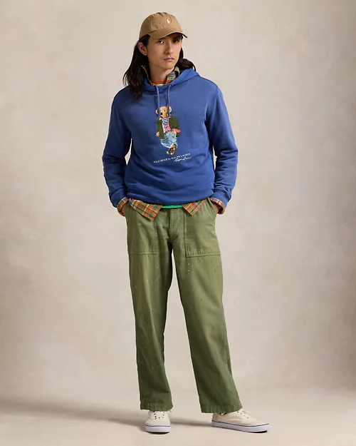 lauren ralph lauren Sudadera de felpa teñida con Polo Bear para hombre | Ralph Lauren® ES Envío internacional gratuito
