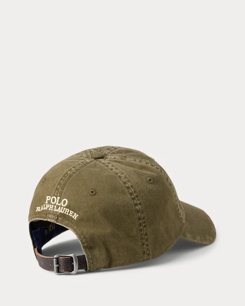 lauren ralph lauren Gorra de sarga con Polo Bear para hombre | Ralph Lauren® ES Tienda de fábrica