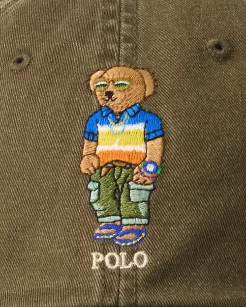 lauren ralph lauren Gorra de sarga con Polo Bear para hombre | Ralph Lauren® ES Tienda de fábrica