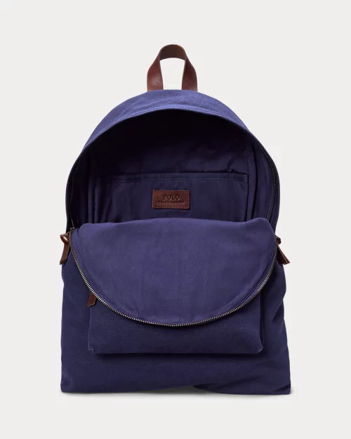 lauren ralph lauren Mochila de loneta con Polo Bear para hombre | Ralph Lauren® ES Descuentos del mes
