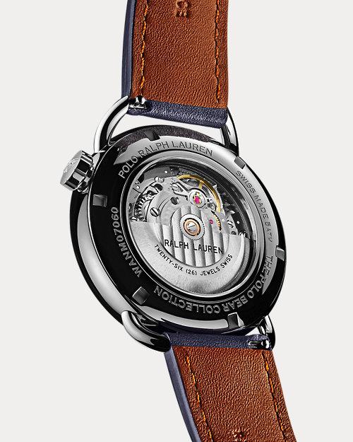 lauren ralph lauren Reloj de acero de 42 mm con Polo Bear para hombre | Ralph Lauren® ES Rebajas de fin de temporada