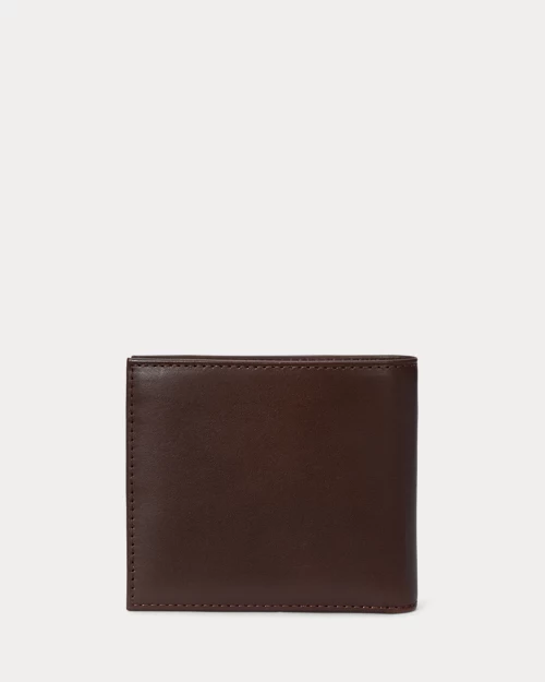 lauren ralph lauren Billetera de piel con Polo Bear para hombre | Ralph Lauren® ES Rebajas