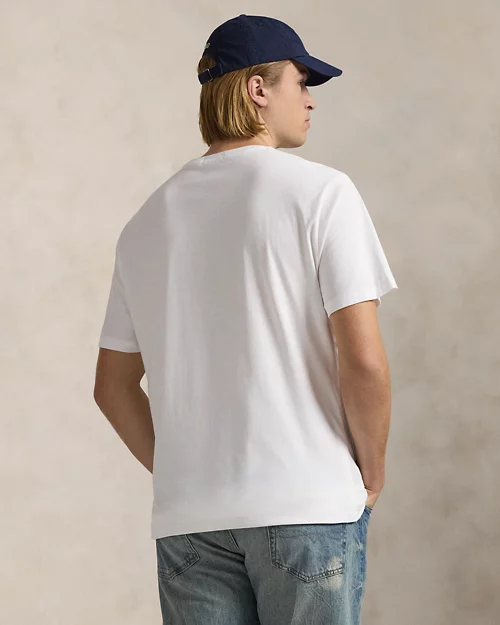 lauren ralph lauren Camiseta de punto jersey con Polo Bear para hombre | Ralph Lauren® ES Descuento