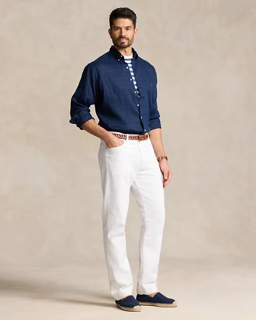 lauren ralph lauren Camisa ligera de lino para hombre | Ralph Lauren® ES Envío gratis
