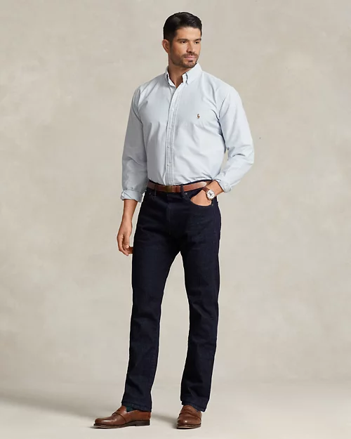 lauren ralph lauren Camisa oxford con rayas para hombre | Ralph Lauren® ES Promoción por tiempo limitado