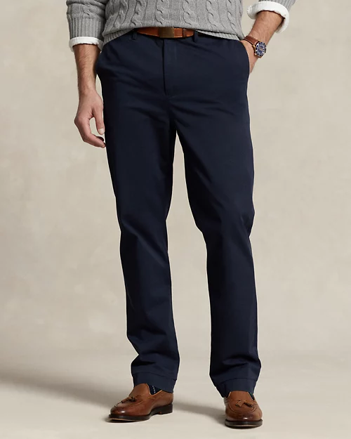 lauren ralph lauren Pantalón chino elástico Classic Fit para hombre | Ralph Lauren® ES Promoción trimestral