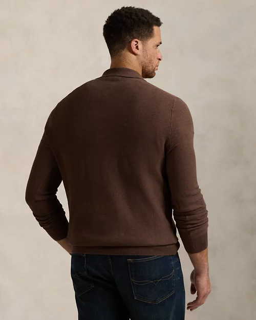 lauren ralph lauren Jersey de algodón en punto de piqué para hombre | Ralph Lauren® ES Solo queda un día