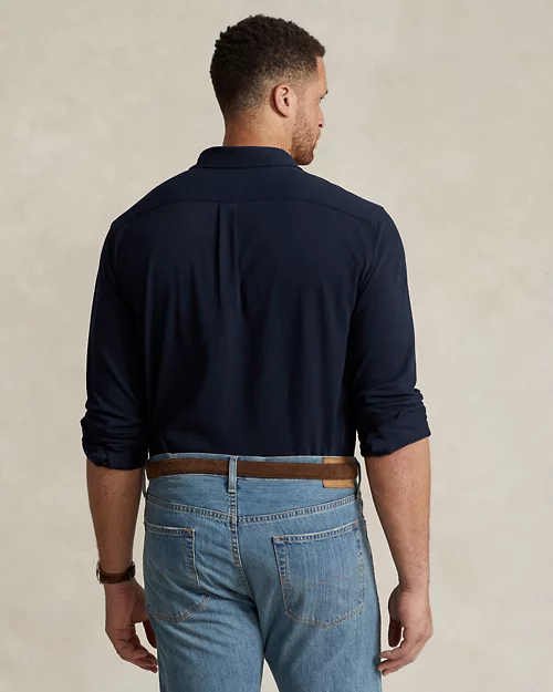 lauren ralph lauren Camisa de piqué ultraligera para hombre | Ralph Lauren® ES Superdescuento