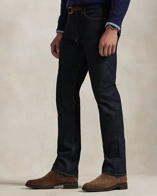 lauren ralph lauren Jeans Hampton Relaxed Straight Fit para hombre | Ralph Lauren® ES Grandes descuentos