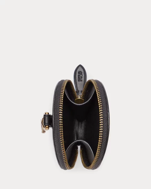 lauren ralph lauren Portamonedas de piel vachetta para mujer | Ralph Lauren® ES Liquidación