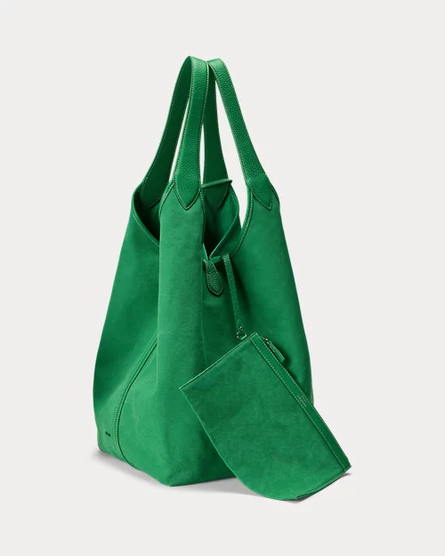 lauren ralph lauren Bolso tote grande Polo Play de loneta para mujer | Ralph Lauren® ES Tienda de fábrica