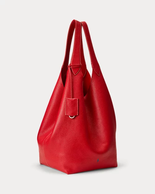 lauren ralph lauren Bolso tote Polo Play grande de piel para mujer | Ralph Lauren® ES Limitado a 3 días