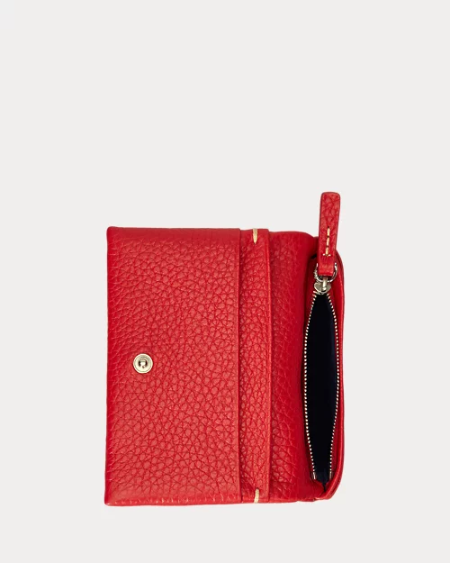 lauren ralph lauren Tarjetero de piel Polo Play para mujer | Ralph Lauren® ES Libre de impuestos