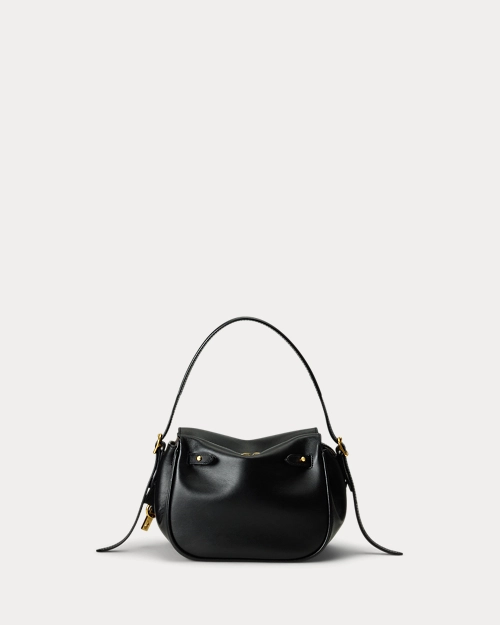 lauren ralph lauren Bolso Satchel Polo ID mini de piel para mujer | Ralph Lauren® ES Última moda