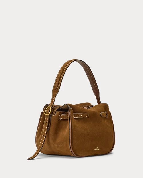 lauren ralph lauren Bolso satchel Polo ID mini de ante para mujer | Ralph Lauren® ES Ofertas de temporada