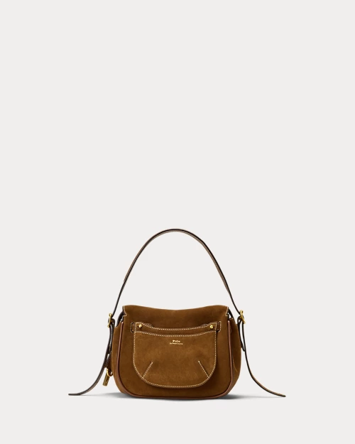 lauren ralph lauren Bolso satchel Polo ID mini de ante para mujer | Ralph Lauren® ES Ofertas de temporada