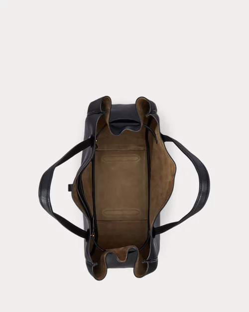 lauren ralph lauren Bolso tote Polo ID de piel grande para mujer | Ralph Lauren® ES Grandes ahorros