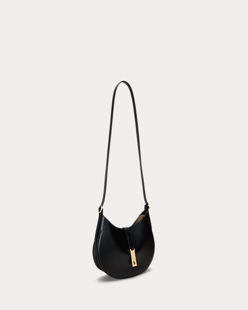 lauren ralph lauren Bolso Shoulder Polo ID de piel pequeño para mujer | Ralph Lauren® ES Ofertas