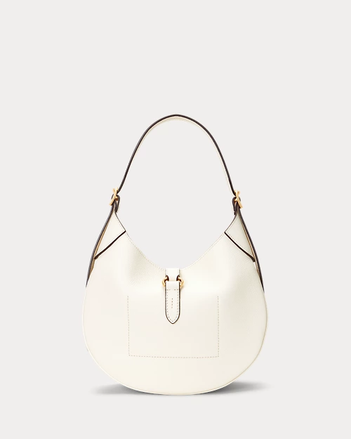 lauren ralph lauren Bolso Shoulder Polo ID de piel pequeño para mujer | Ralph Lauren® ES Venta caliente