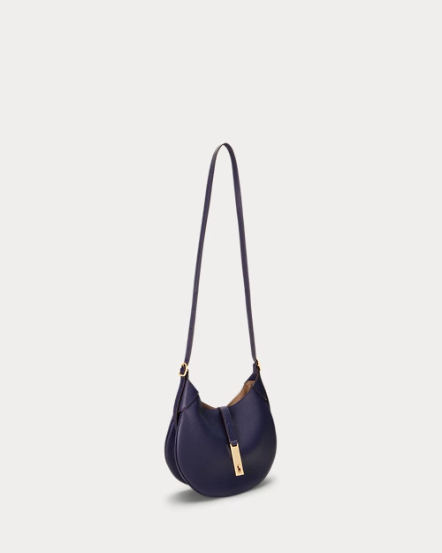 lauren ralph lauren Bolso Shoulder Polo ID pequeño repujado para mujer | Ralph Lauren® ES En oferta