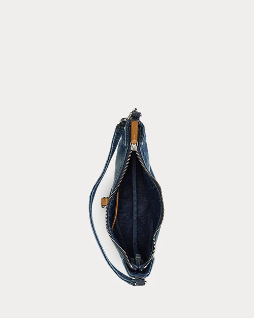 lauren ralph lauren Minibolso de hombro Polo ID vaquero para mujer | Ralph Lauren® ES Rebajas de fábrica