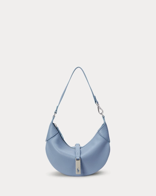 lauren ralph lauren Minibolso de hombro Polo ID granulado para mujer | Ralph Lauren® ES