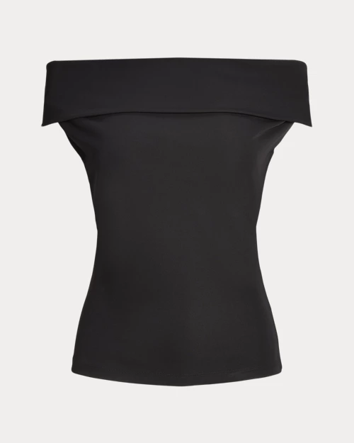 lauren ralph lauren Top de punto con hombros al descubierto para mujer | Ralph Lauren® ES Ventas relámpago