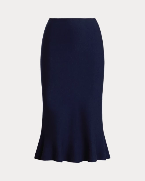 lauren ralph lauren Falda acampanada de punto para mujer | Ralph Lauren® ES Rebajas online
