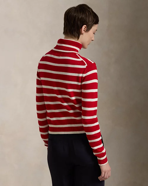 lauren ralph lauren Jersey de cuello vuelto de algodón para mujer | Ralph Lauren® ES Precio de fábrica