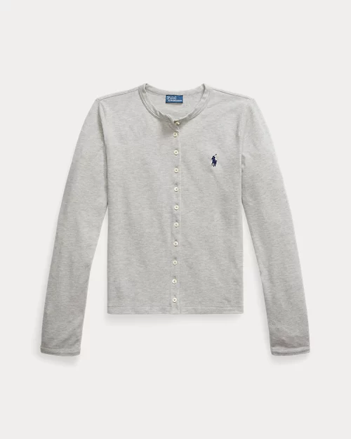 lauren ralph lauren Cárdigan de piqué elástico con algodón para mujer | Ralph Lauren® ES Ahorra y exporta
