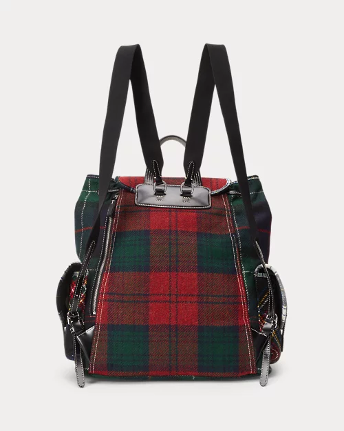 lauren ralph lauren Mochila Bellport de piel y lana para mujer | Ralph Lauren® ES Oferta exclusiva